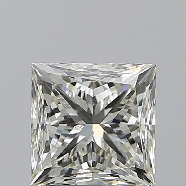 1.51ct Princess Natural Diamond (Colour I, Clarity VS2, Cut VG, IGI Certified)