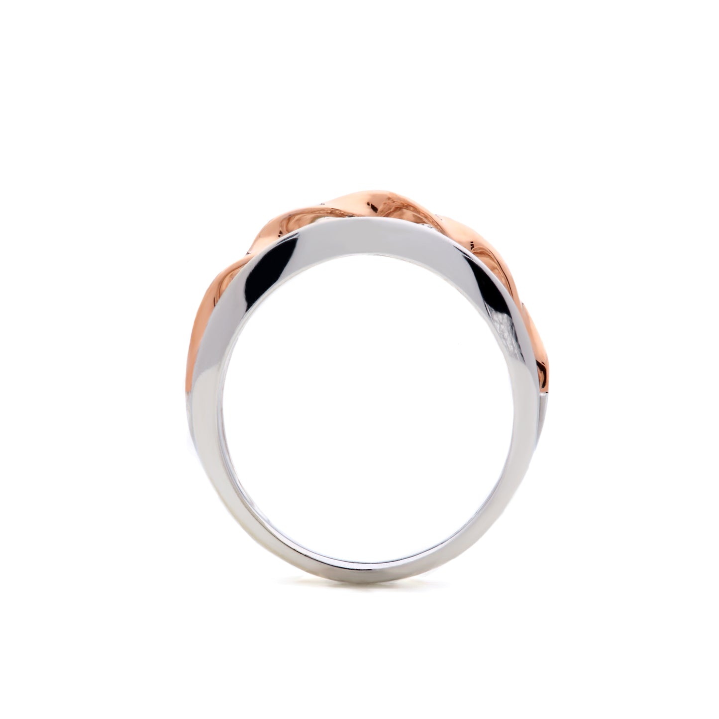 Two_tone diamond ring