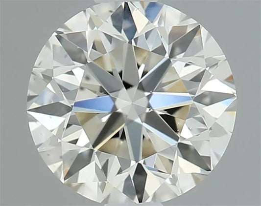 0.70ct Round Natural Diamond (Colour J, Clarity VS2, Cut VG, IGI Certified)