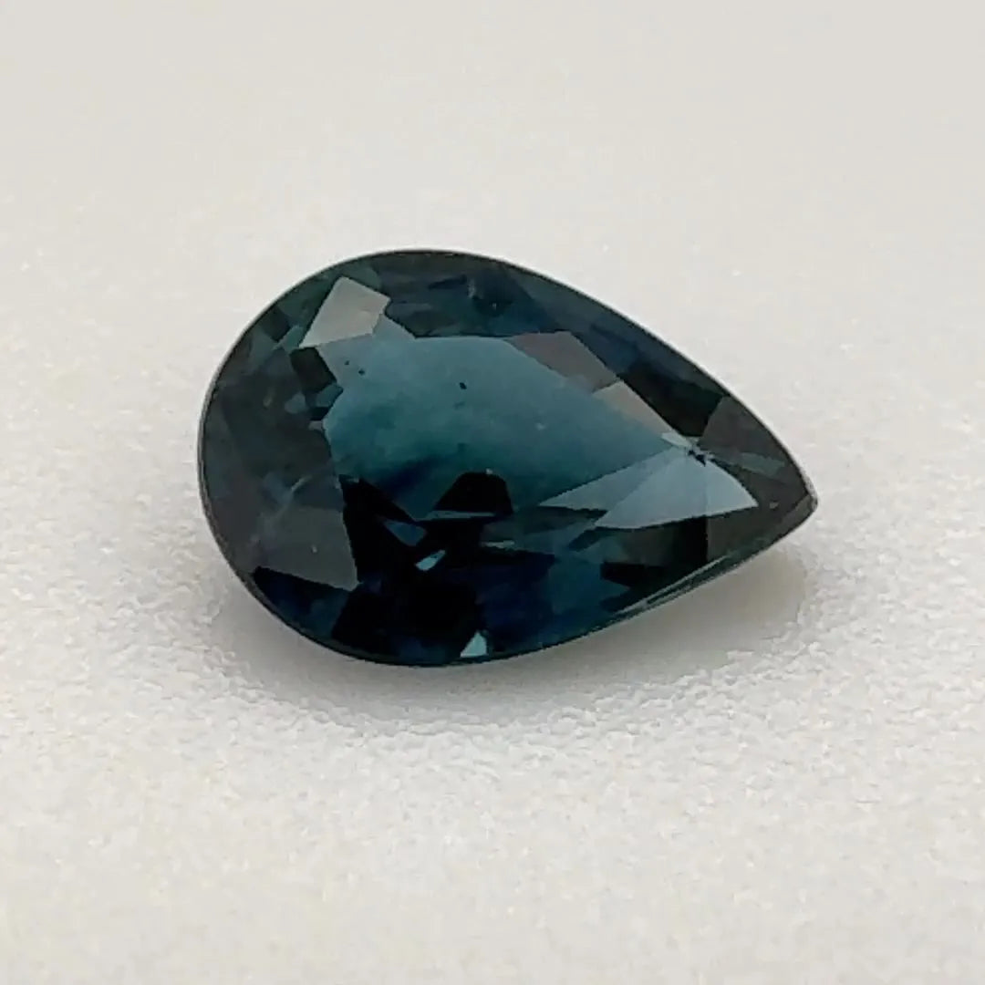 0.82ct Pear Natural Sapphire (Colour Blue, Clarity Eye Clean, Cut Faceted)