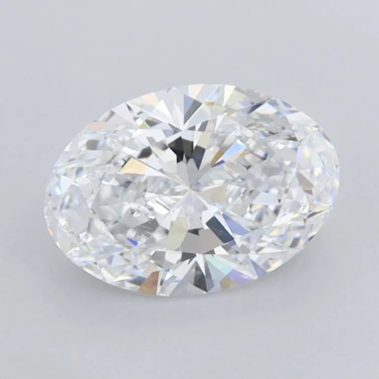 1.00ct Oval Lab Grown Diamond (Colour D, Clarity FL, IGI Certified)