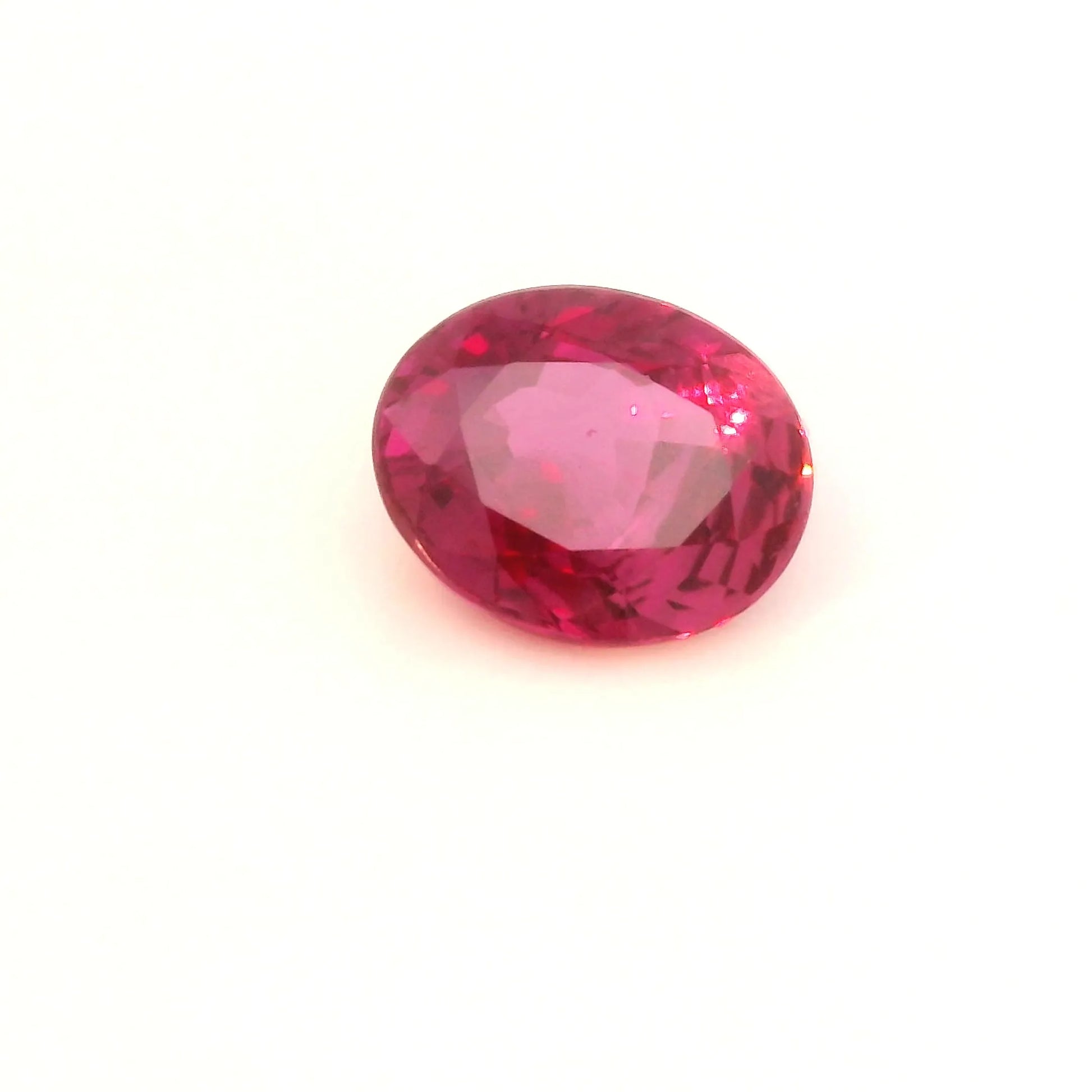 1.17ct Oval Natural Ruby (Colour Red, Clarity Slightly Included, Cut Faceted)