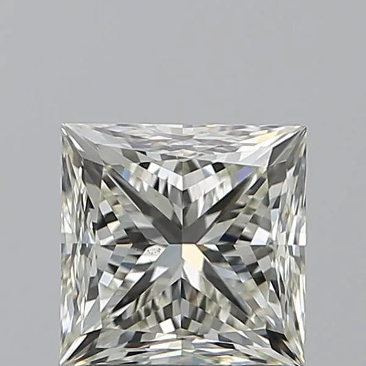 1.51ct Princess Natural Diamond (Colour I, Clarity VS2, Cut VG, IGI Certified)