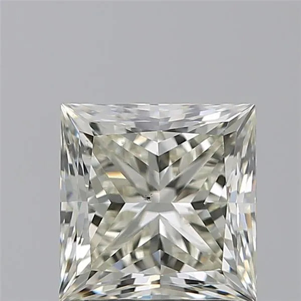 1.71ct Princess Natural Diamond (Colour J, Clarity VS2, Cut VG, IGI Certified)