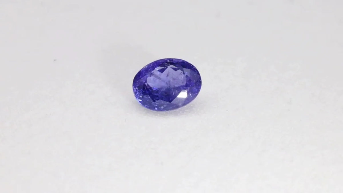 2.29ct Oval Natural Tanzanite (Colour Blue, Clarity Moderately Included, Cut Faceted)
