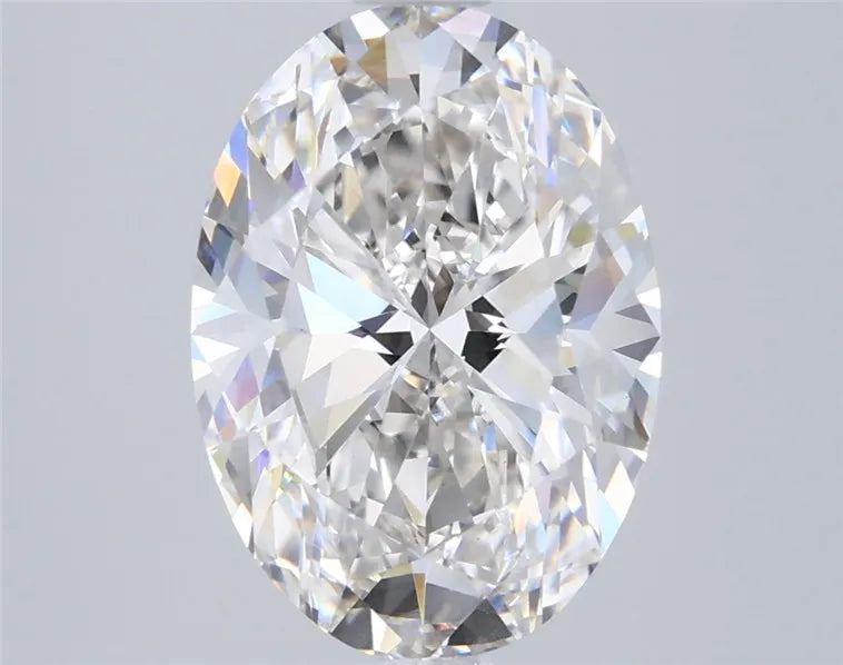 3.00ct Oval Lab Grown Diamond (Colour G, Clarity VS1, IGI Certified)