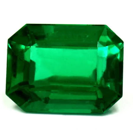 5.71ct Emerald Natural Emerald (Colour Green, Clarity Slightly Included, Cut Faceted)