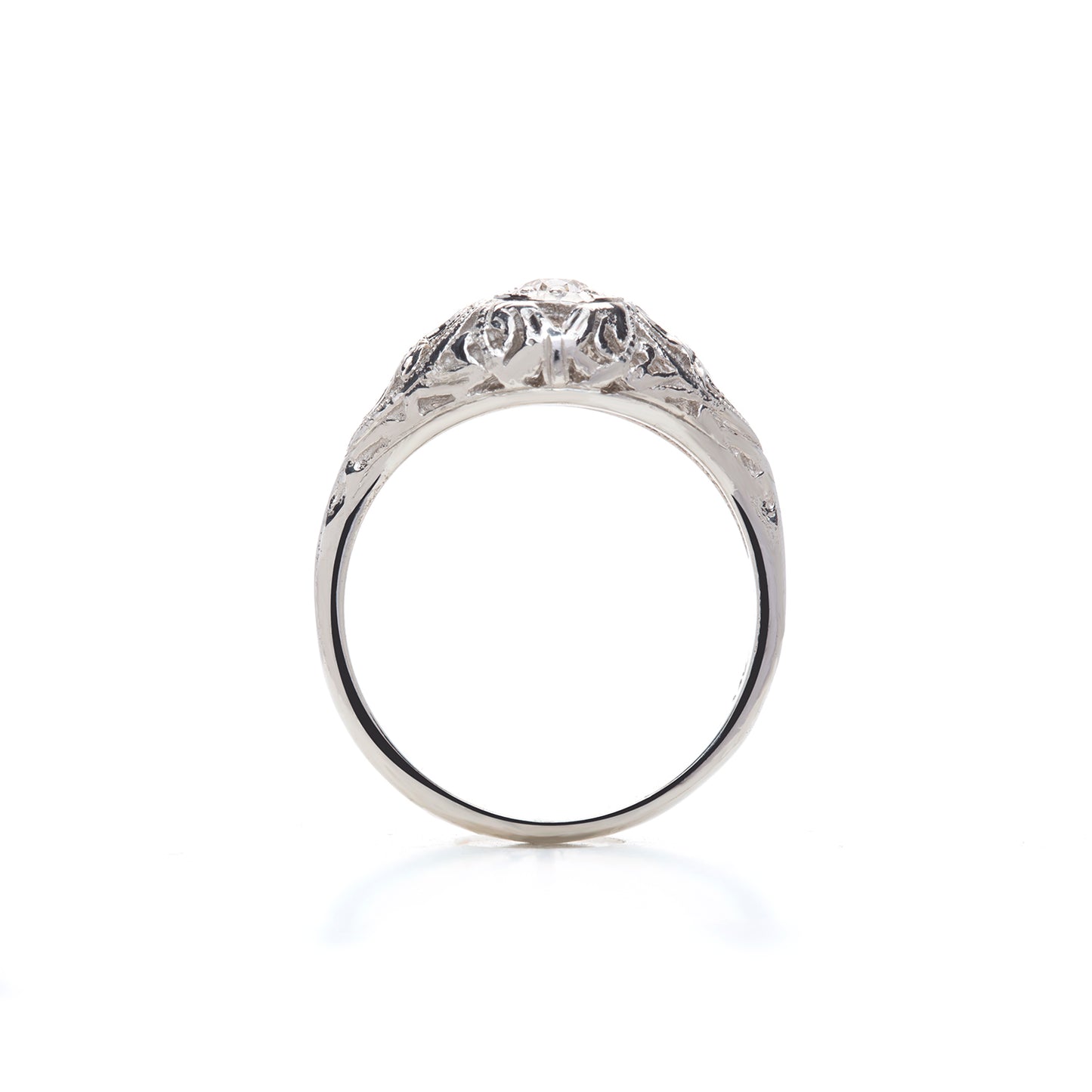 Antique Solitaire Ring