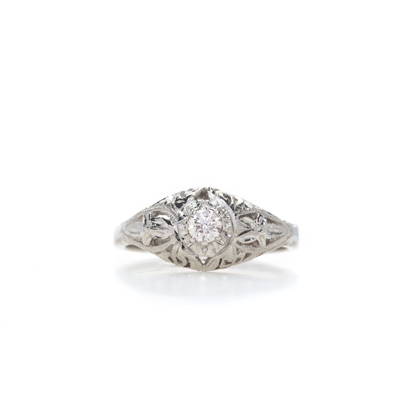 Antique Solitaire Ring